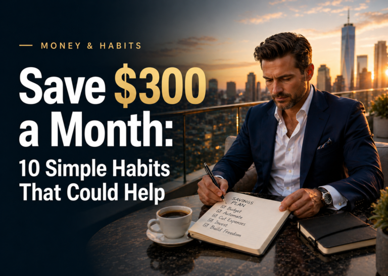 Save $300 a Month: 10 Simple Habits That Could Help