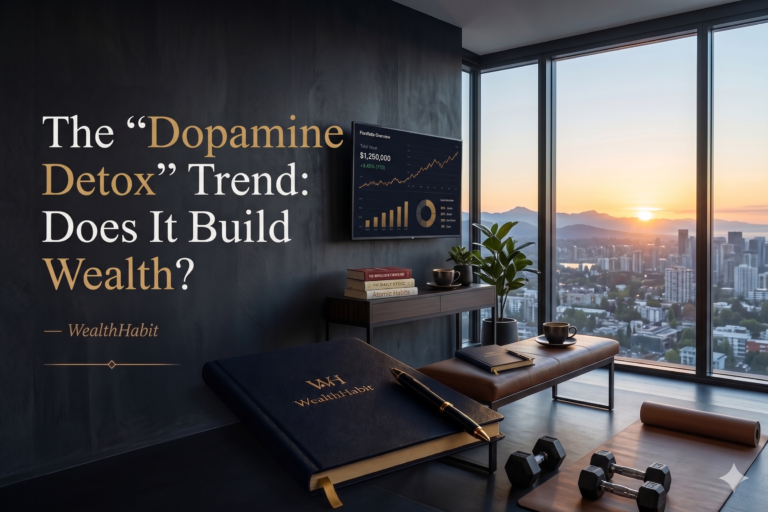 The “Dopamine Detox” Trend: Does It Build Wealth?